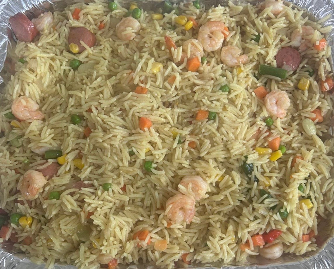 Fried Rice with Shrimps