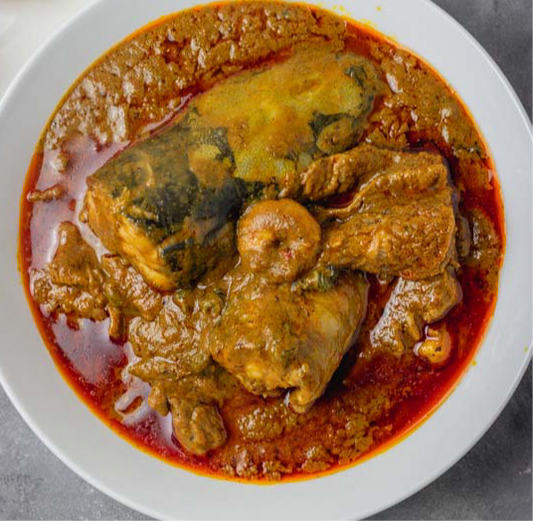 Banga Soup with Cat Fish
